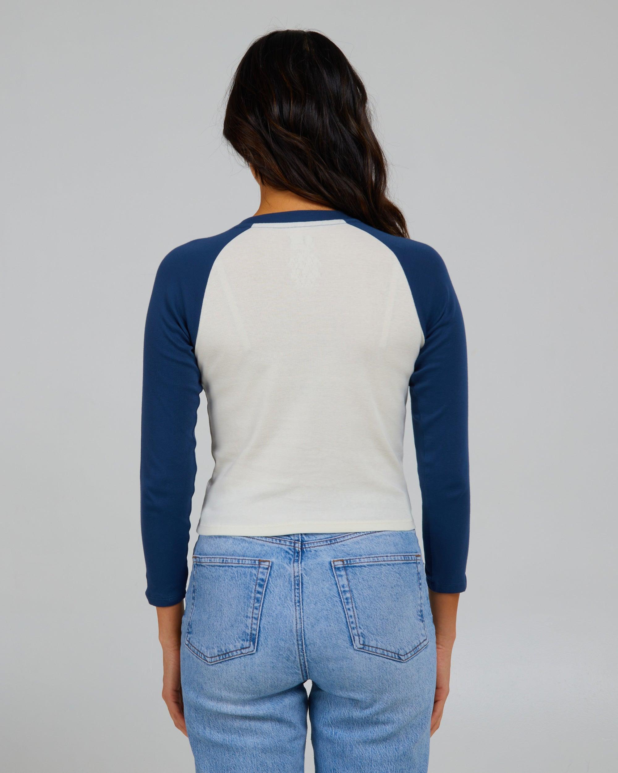 Slack Shack L/S Raglan - Denim Product Image