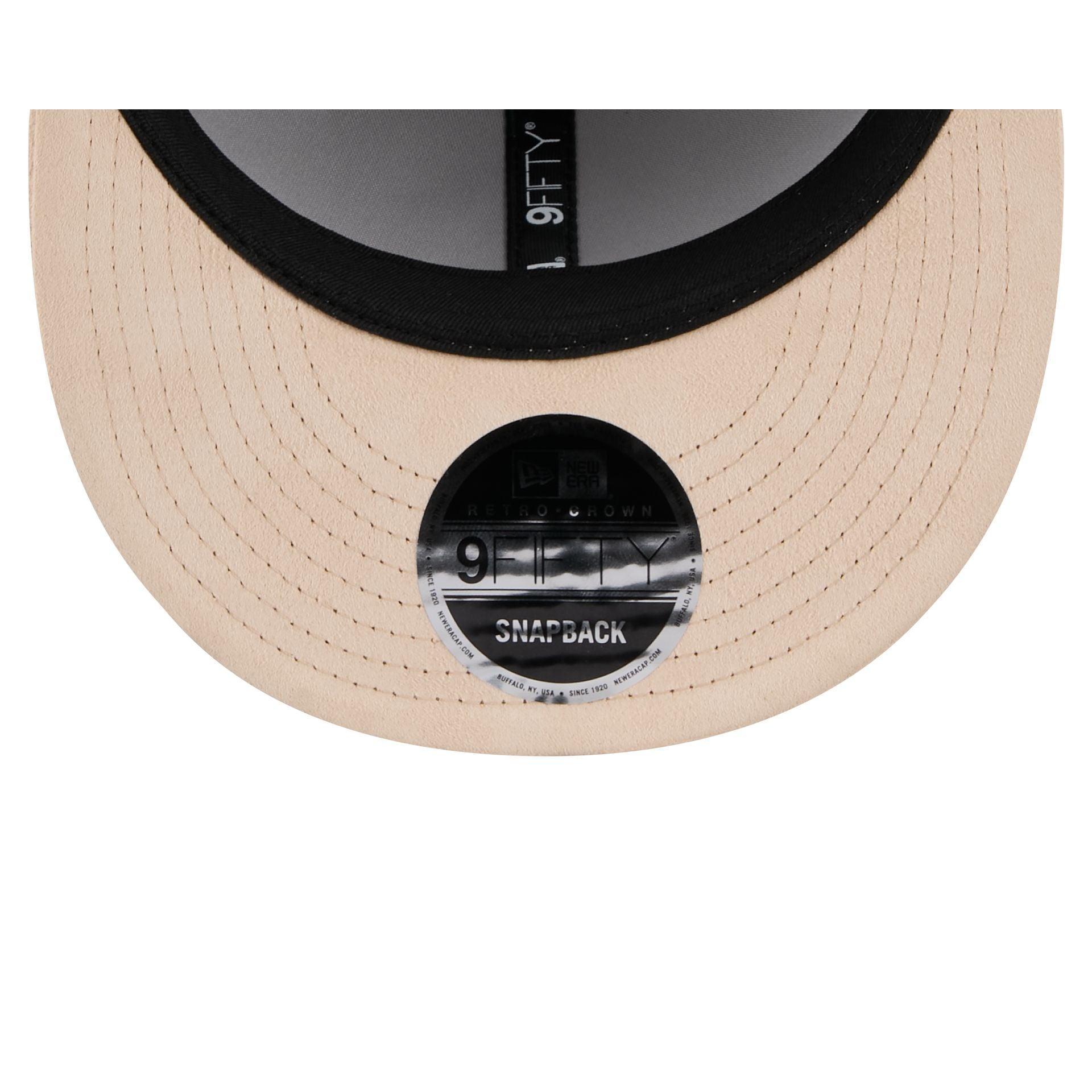 Tampa Bay Rays Stone Suede Retro Crown 9FIFTY Snapback Hat Male Product Image