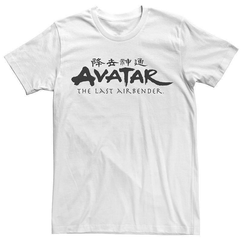 Men's Nickelodeon Avatar The Last Airbender Logo Tee, Size: Small, Silver Product Image