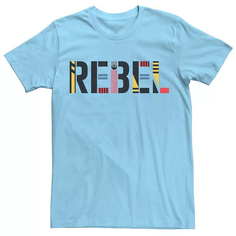 Men's Star Wars The Rise of Skywalker Rebel Tee, Size: XXL, Light Blue Product Image