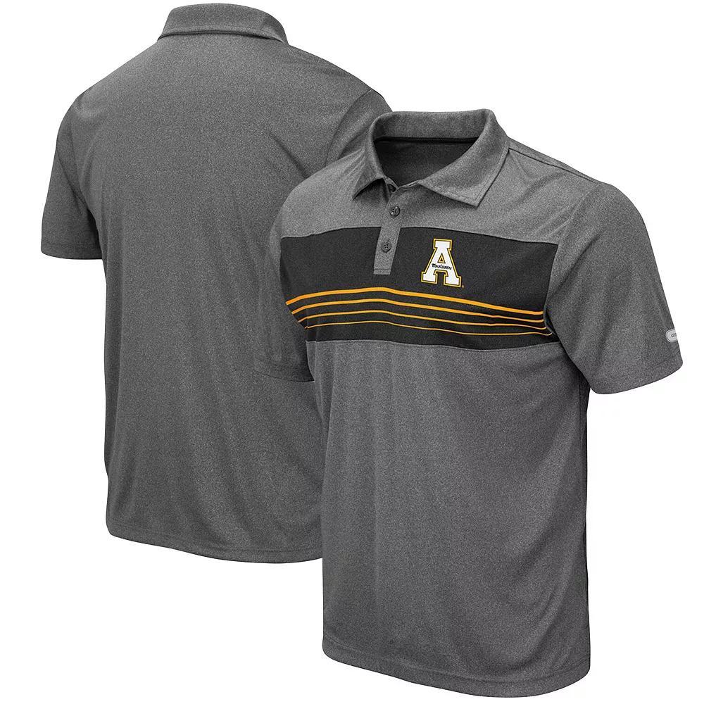 Men's Colosseum Heathered Charcoal Washington State Cougars Smithers Polo, Size: Small, Wsc Charco Product Image