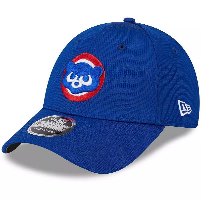 Mens New Era Royal Chicago Cubs 2024 Batting Practice 9FORTY Adjustable Hat Product Image