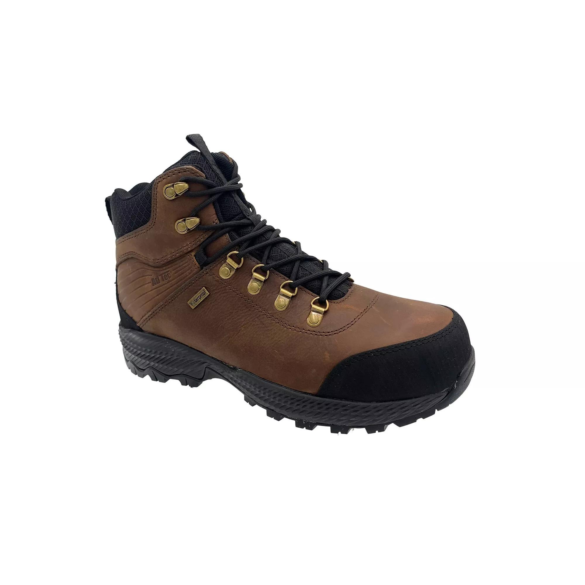 AdTec TMBL Men's Leather Hiker Boots, Size: 10, Brown Product Image