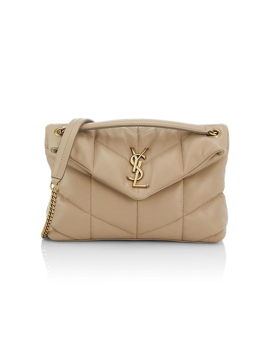 Womens Puffer Small Shoulder Bag in Nappa Leather Product Image
