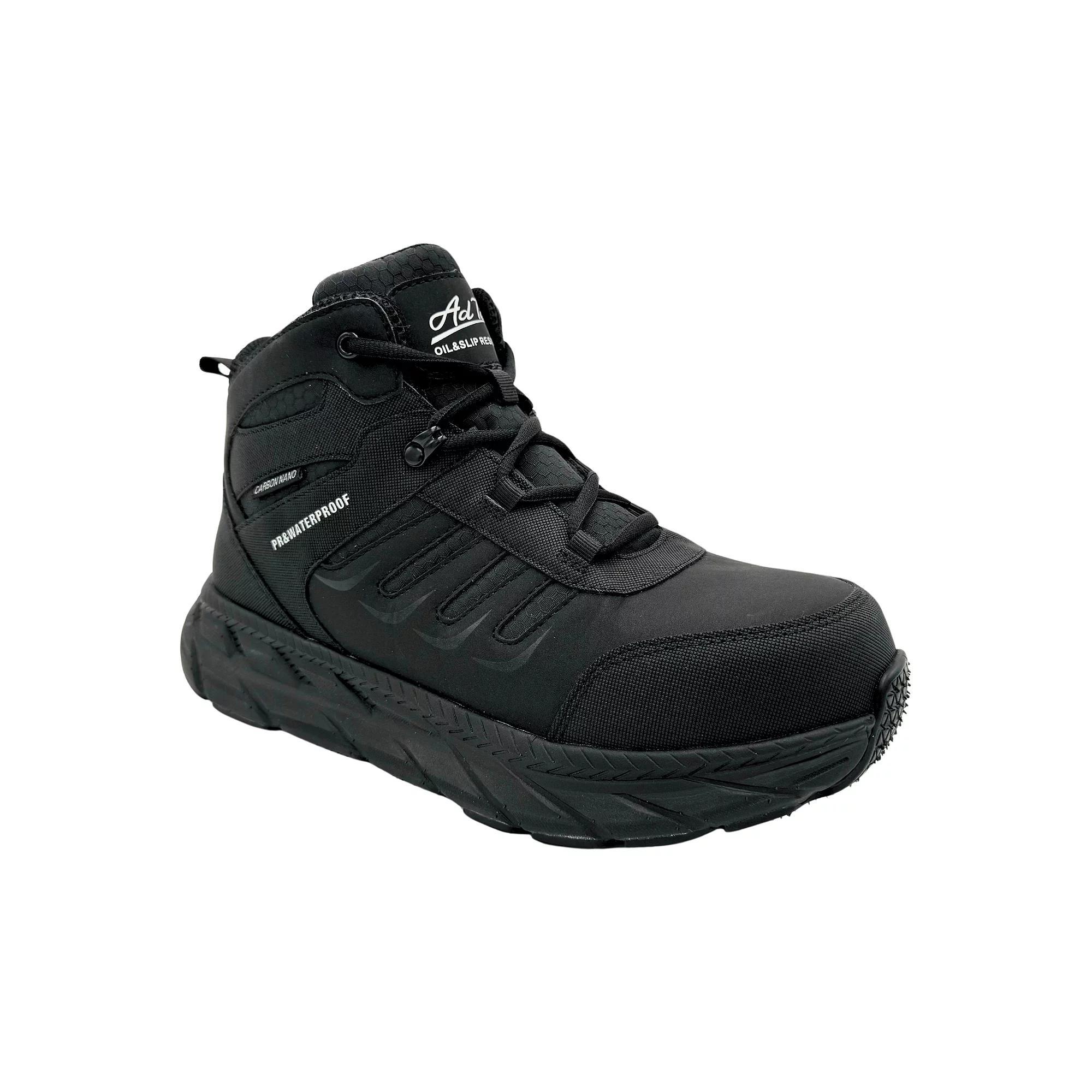 AdTec Rancho Men's Waterproof Leather Work Boots, Size: 13 Wide, Black Product Image