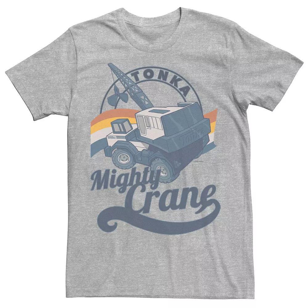 Men's Hasbro Tonka Mighty Crane Retro Tee, Size: 3XL, Athletic Grey Product Image