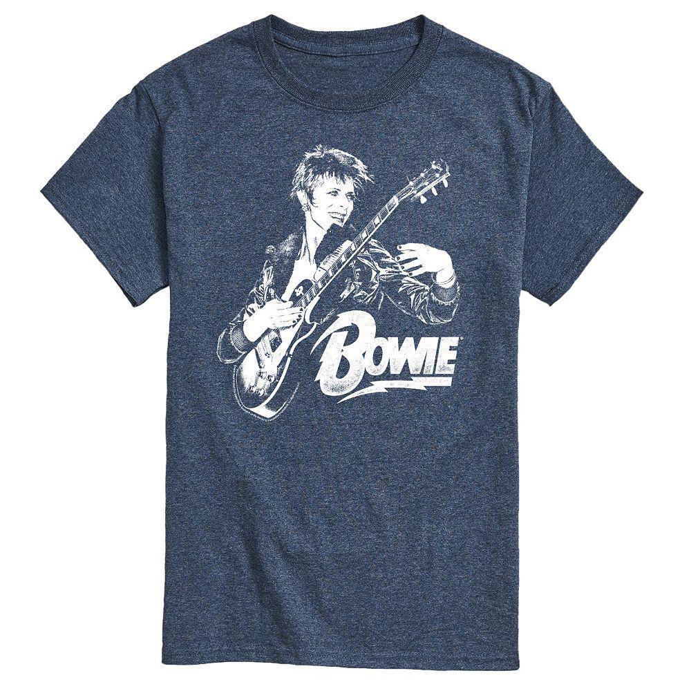 Mens David Bowie Punk Tee Grey Product Image