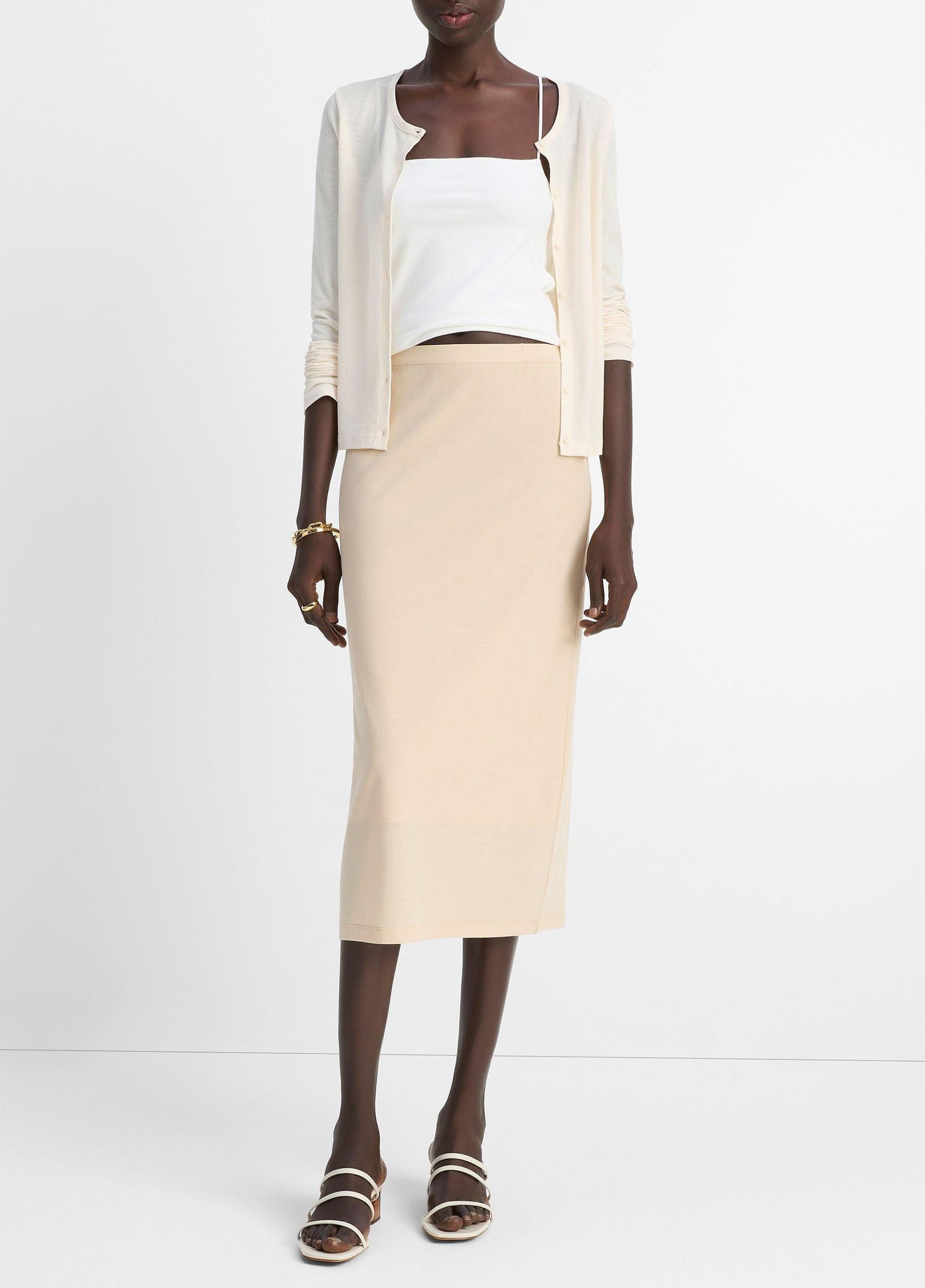 Cotton Crepe Jersey Cardigan Product Image