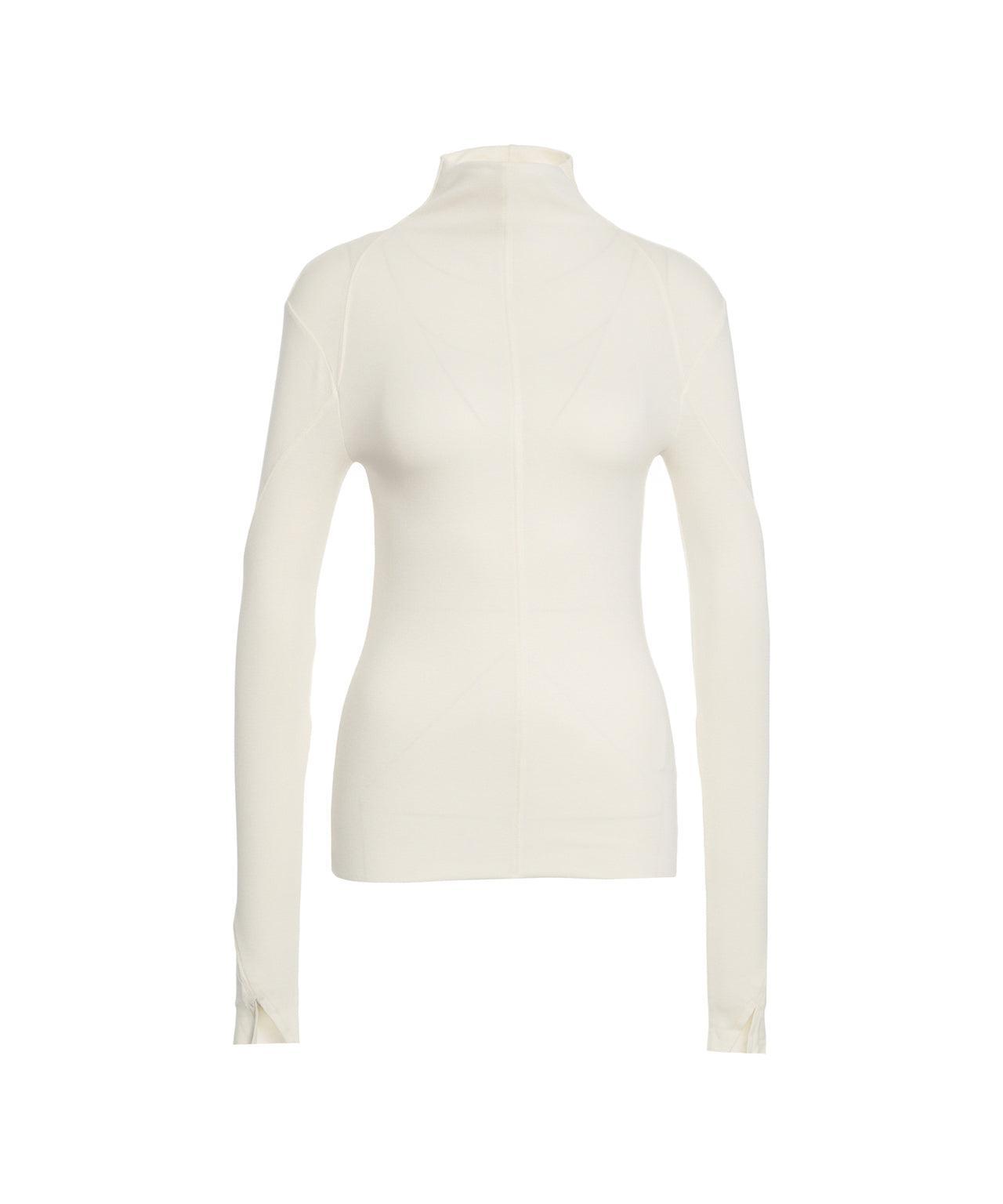 Roll-neck knit sweater Product Image