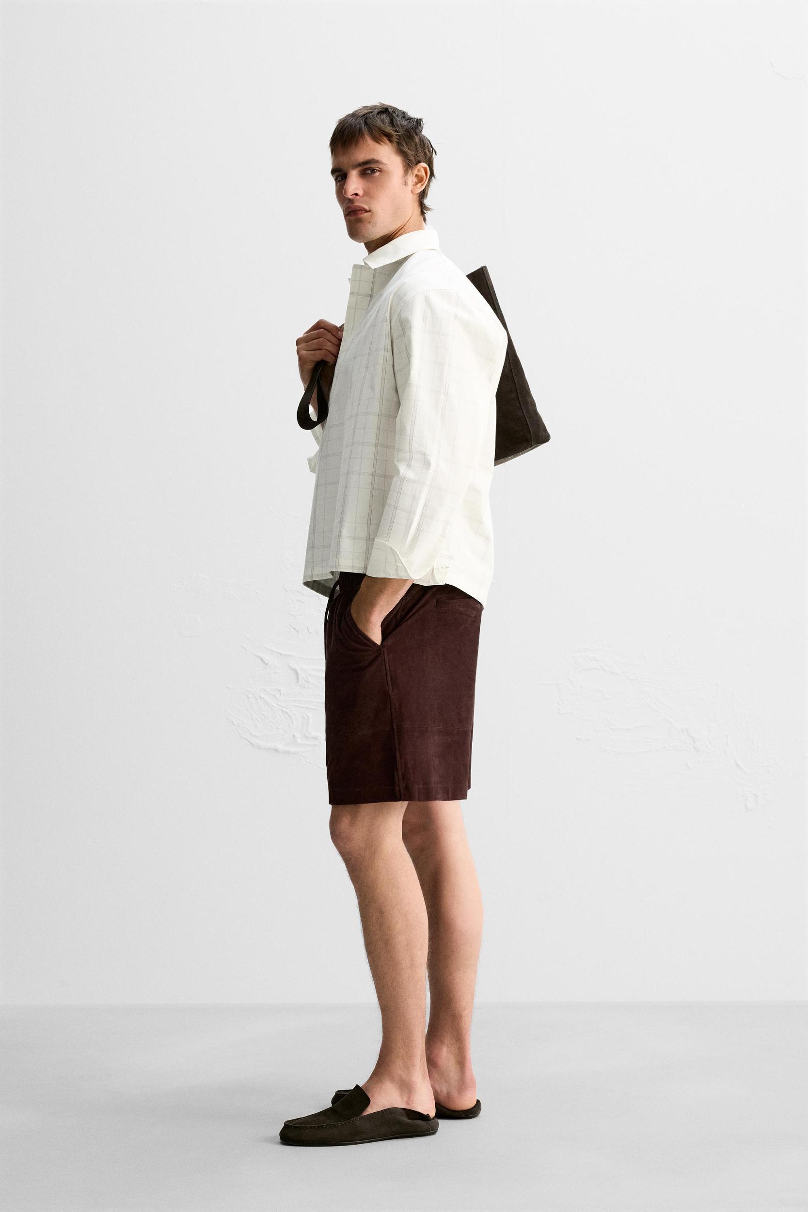 LIMITED EDITION SUEDE SHORTS Product Image