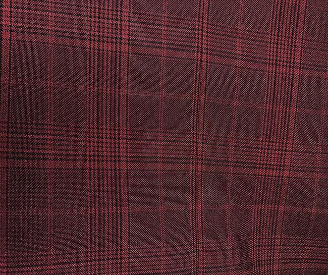 Renaissance Collection - Regular Fit 3 Piece Suit Burgundy Product Image