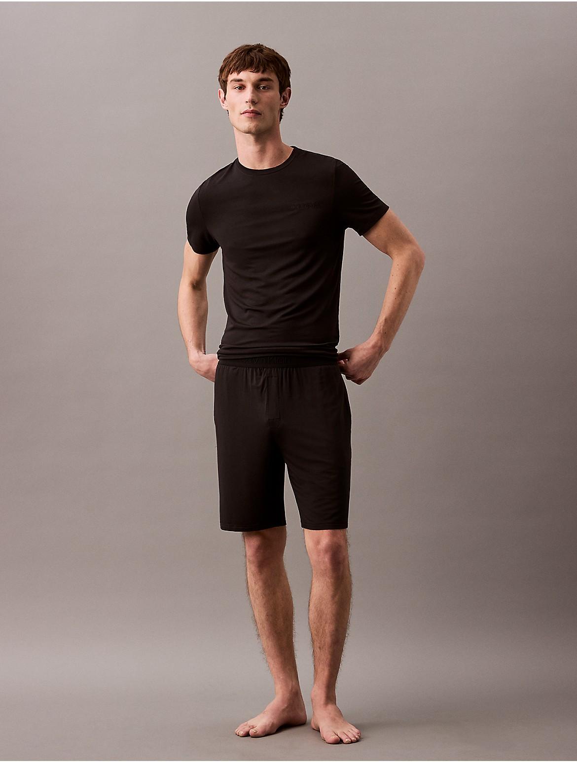 Calvin Klein Men's Ultra Soft Modal Sleep Shorts - Blue - L Product Image