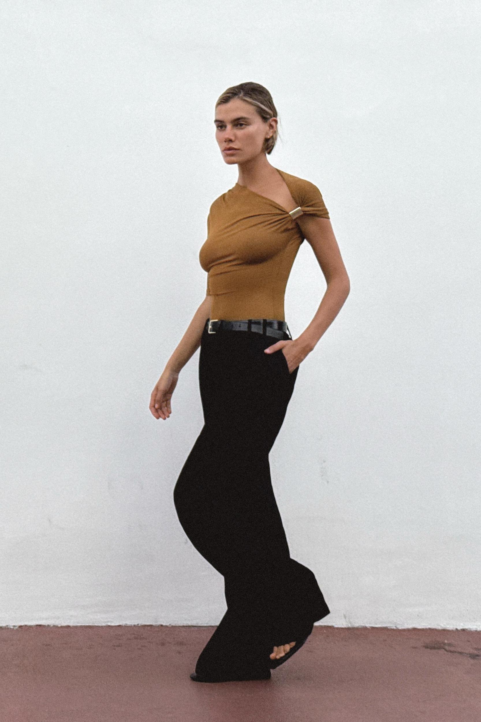 ASYMMETRIC POLYAMIDE TOP Product Image