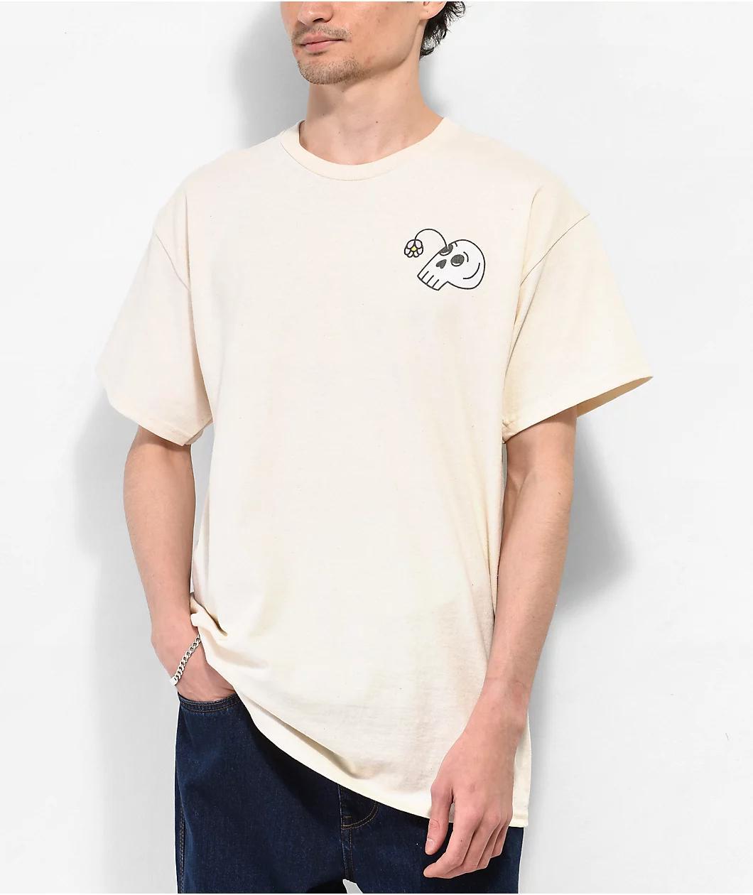 A.LAB Trash Fire Cream T-Shirt Product Image