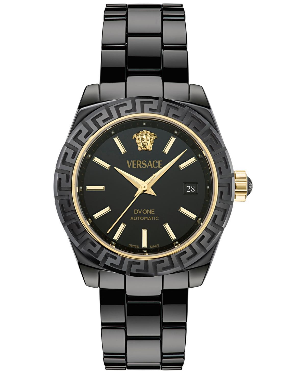 40mm DV One Automatic Watch with Bracelet Strap, White Product Image