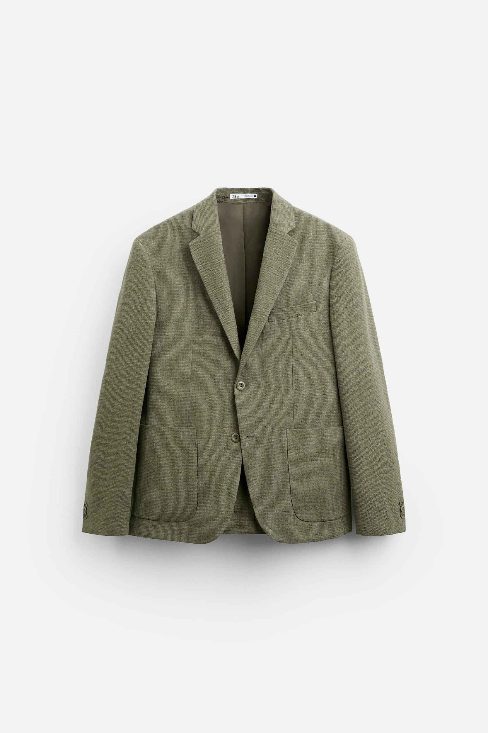 COTTON - LINEN SUIT JACKET Product Image