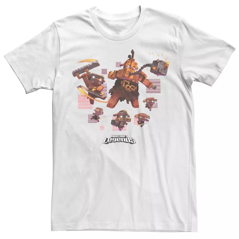Men's Minecraft Legends Portal Guardians Graphic Tee, Size: XXL, White Product Image