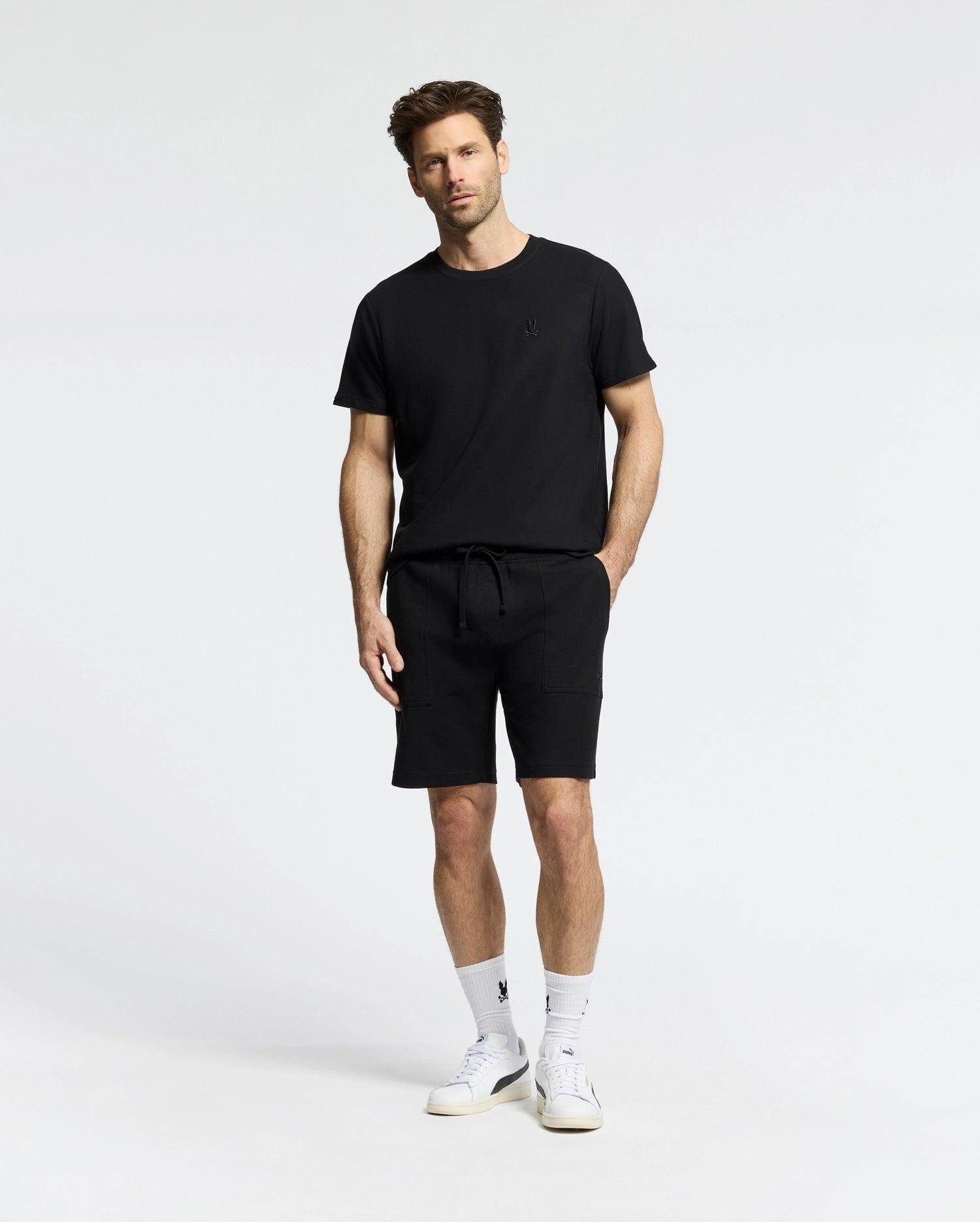Men's Taylor Light Pique Sweatshort 001 BLACK / XXXL Product Image