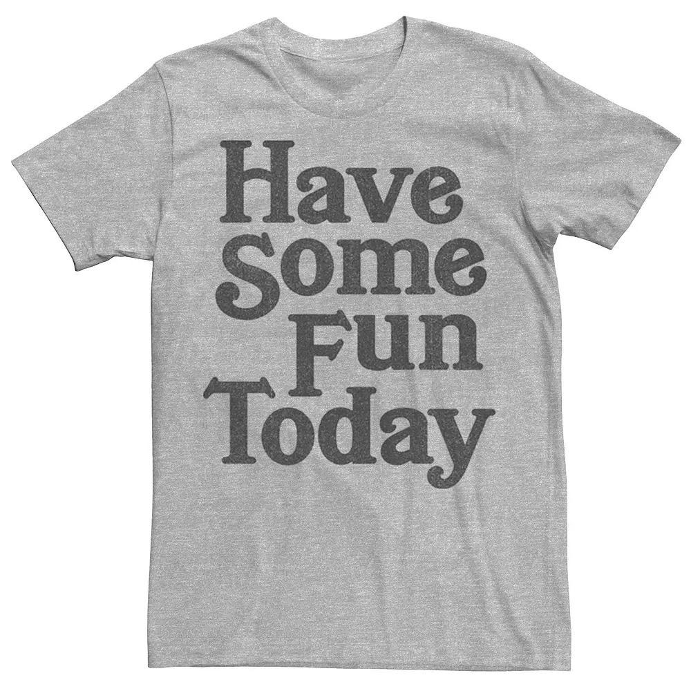 Men's Fifth Sun "Have Some Fun Today" Bold Tee, Size: Small, Athletic Grey Product Image