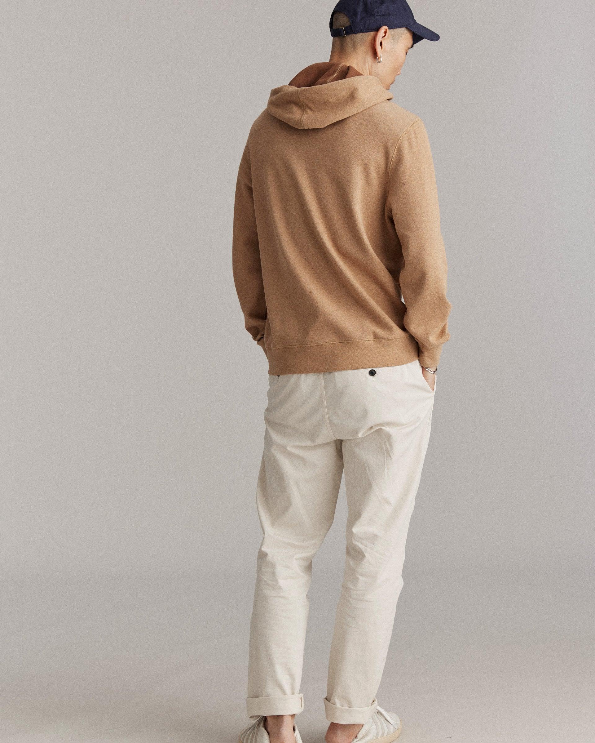 Rib Hoodie Pullover -  Product Image