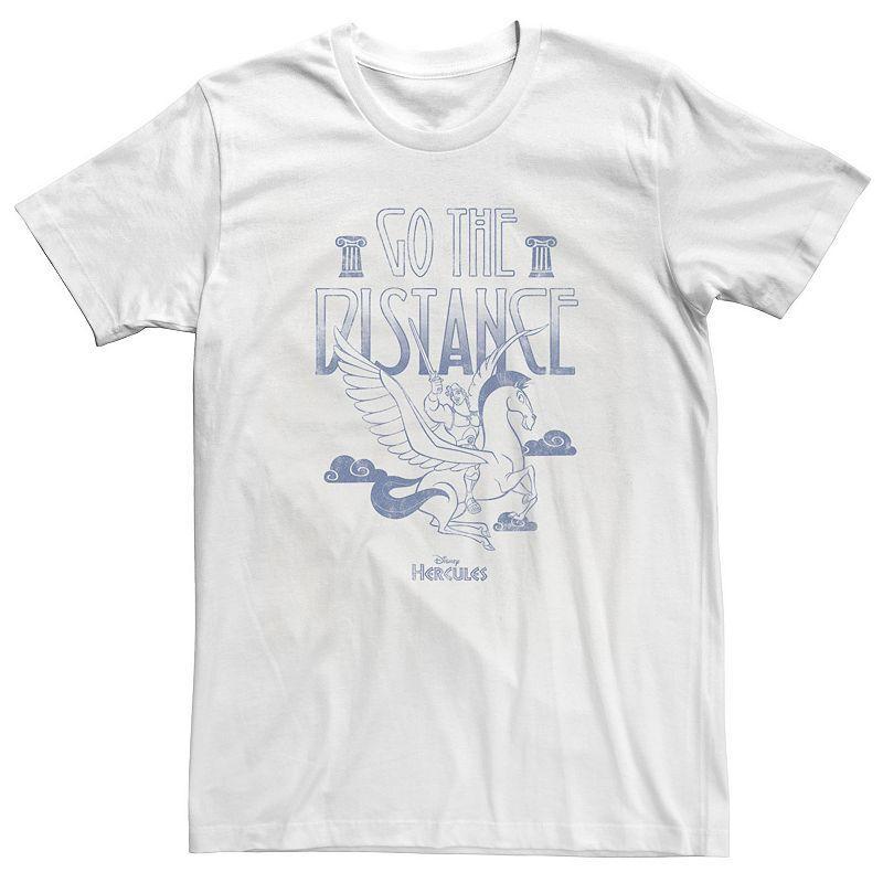 Disney's Hercules Men's Go The Distance With Pegasus Tee, Size: Medium, White Product Image