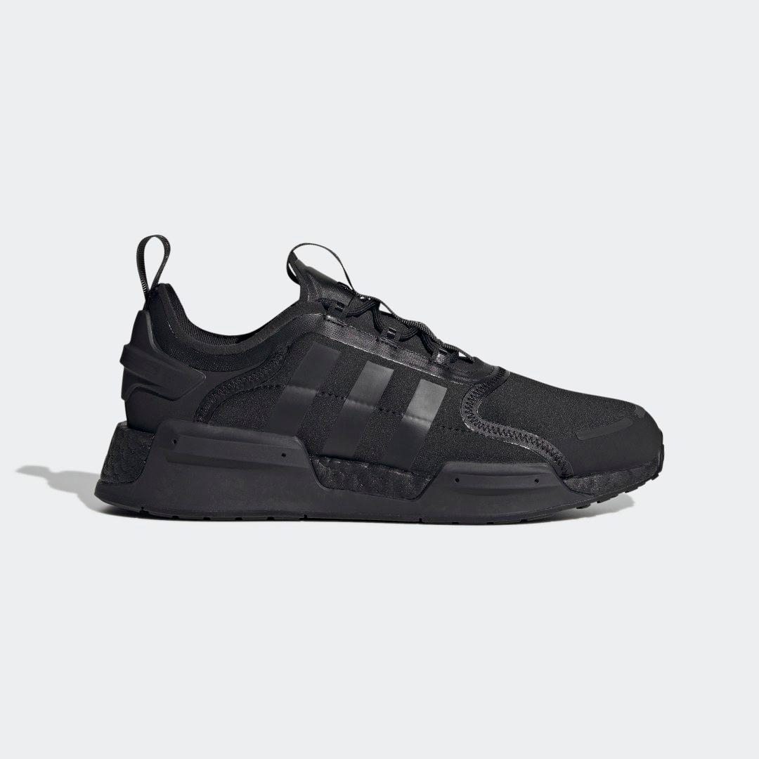 adidas Originals Mens NMD_V3 - Running Shoes Solar Green/Core Black/Carbon Product Image