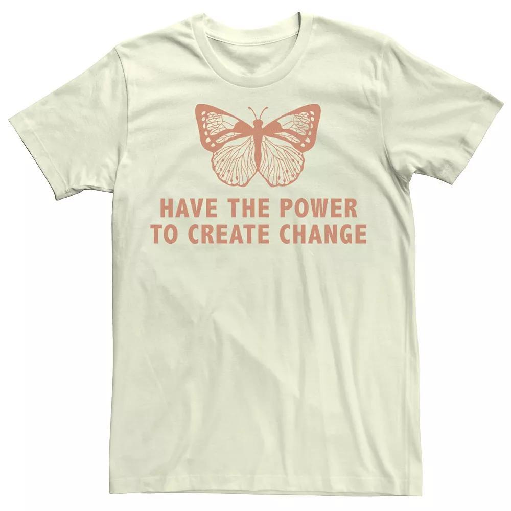 Mens Fifth Sun Have The Power To Create Change Butterfly Tee Product Image