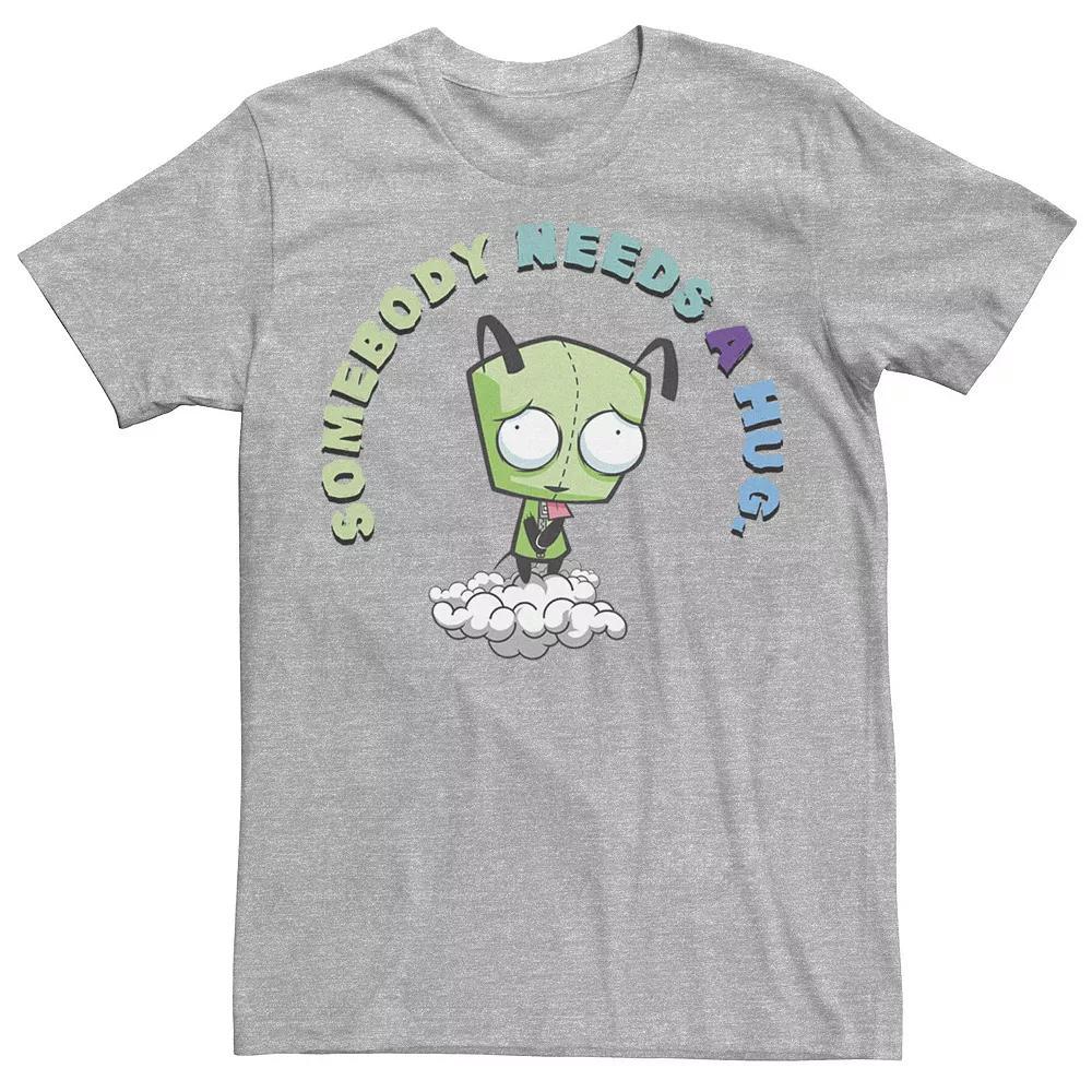 Disney's A Goofy Movie Men's Powerline Portrait Tee, Size: XS, Athletic Grey Product Image