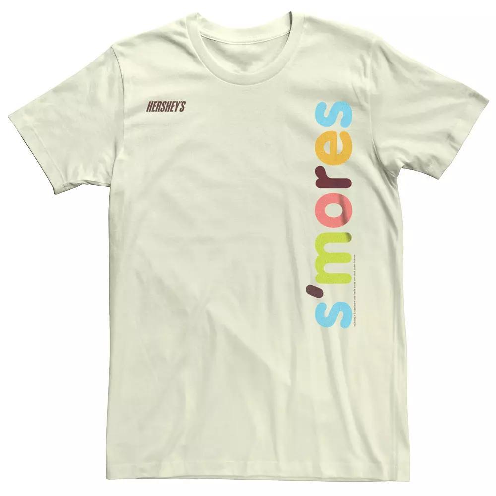 Men's Hershey's Chocolate Colorful Smores Tee, Size: Medium, Natural Product Image