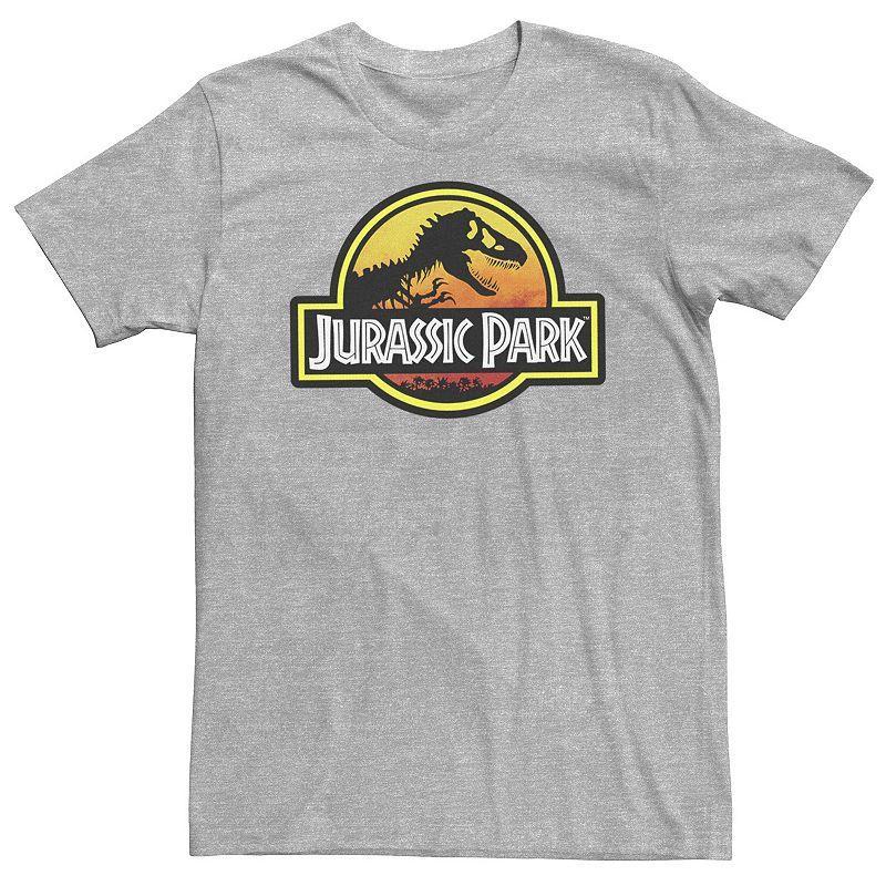 Big & Tall Jurassic Park Sunset Circle Graphic Tee, Mens Product Image