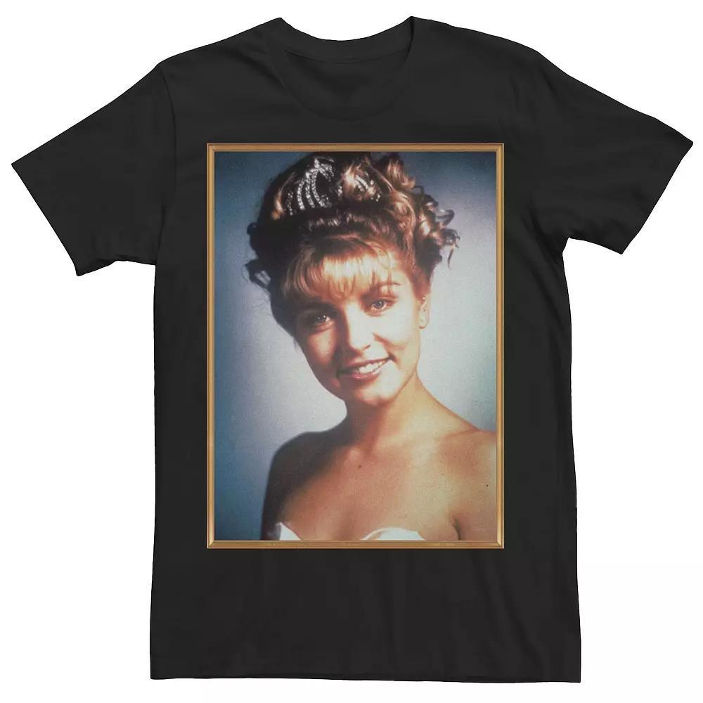 Men's Twin Peaks Laura Palmer Yearbook Tee, Size: 3XL, Blue Product Image