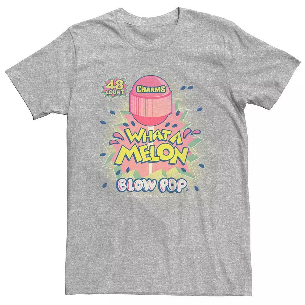 Men's Blow Pop What A Melon Poster Tee, Size: Medium, Athletic Grey Product Image