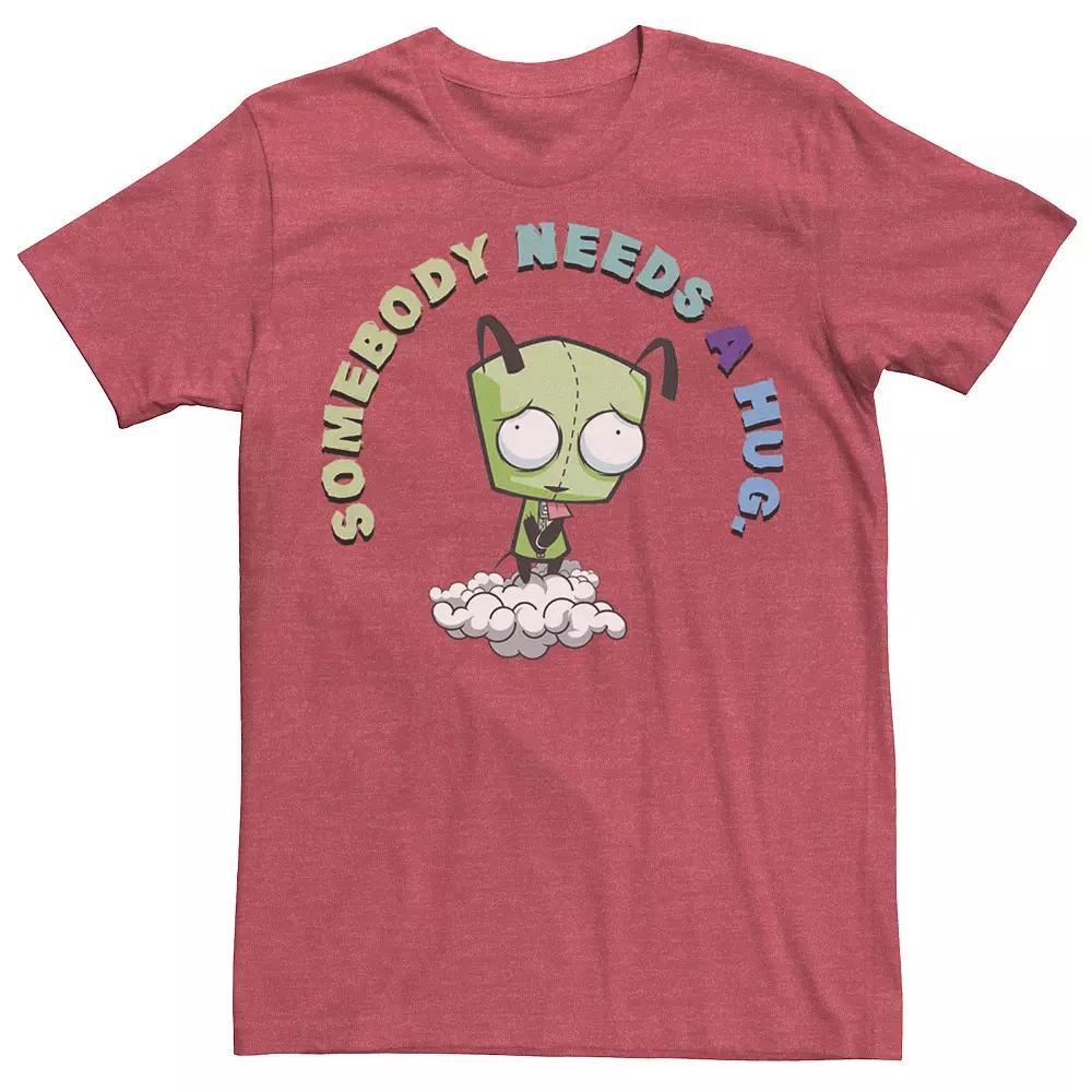 Disney's A Goofy Movie Men's Powerline Portrait Tee, Size: XS, Athletic Grey Product Image