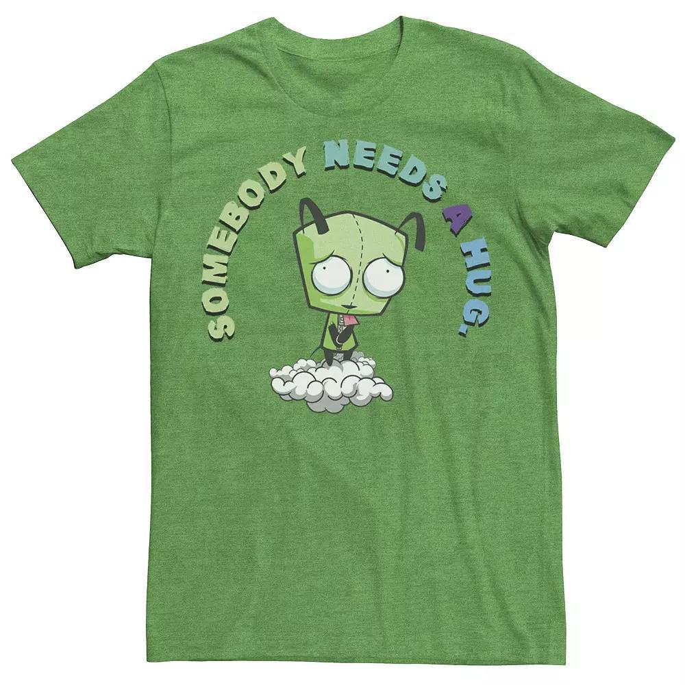 Disney's A Goofy Movie Men's Powerline Portrait Tee, Size: XS, Athletic Grey Product Image