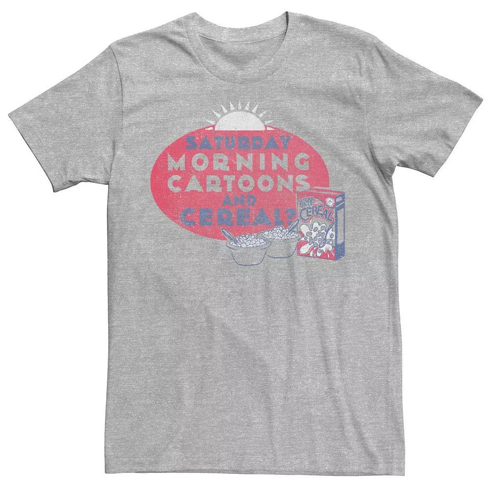 Big & Tall Fifth Sun Work Hard And Be Nice Tee, Mens Athletic Grey Product Image