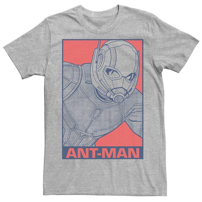Men's Marvel Avengers Endgame Pop Ant-Man Poster Tee, Size: Large, Silver Product Image