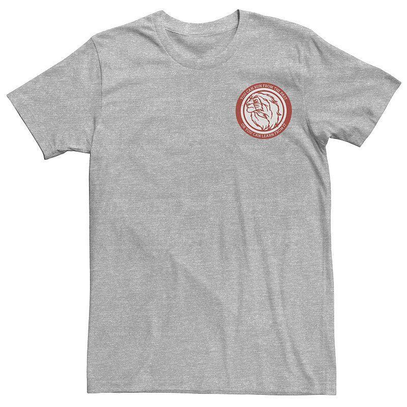 Disney / Pixar's Toy Story Men's Star Command Badge Pocket Graphic Tee, Size: XL, Athletic Grey Product Image