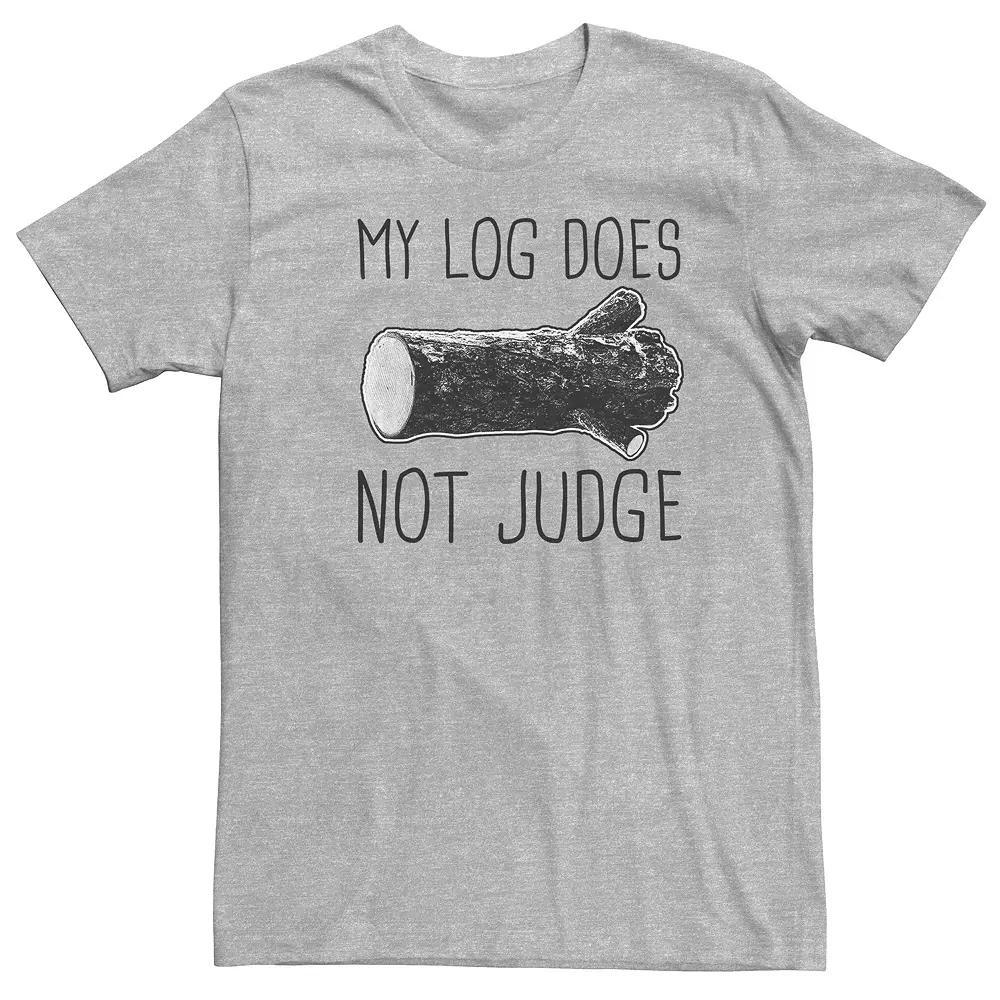 Men's Twin Peaks No Judgement Tee, Size: Small, Athletic Grey Product Image