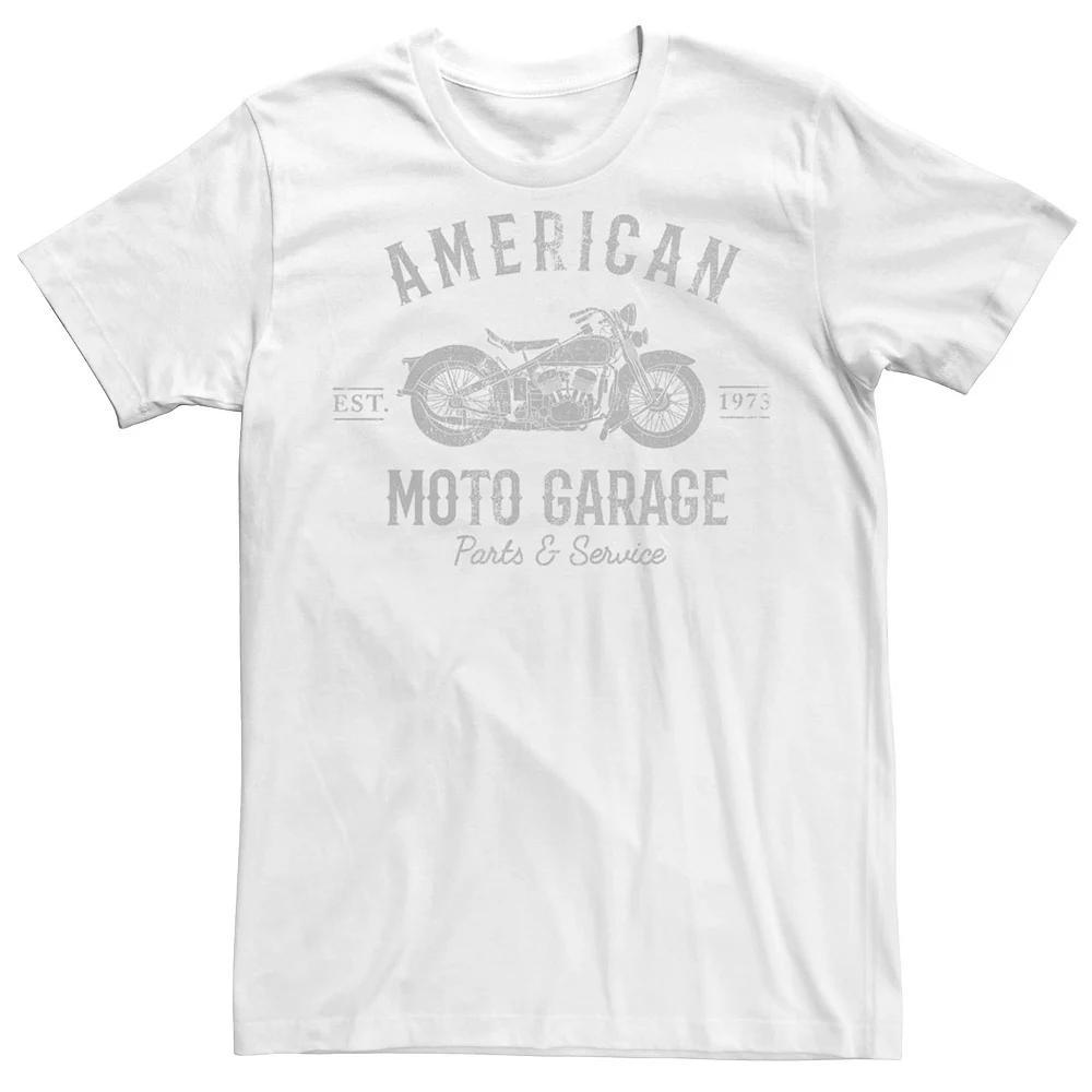 Men's Fifth Sun American Moto Garage Tee, Size: Small, White Product Image