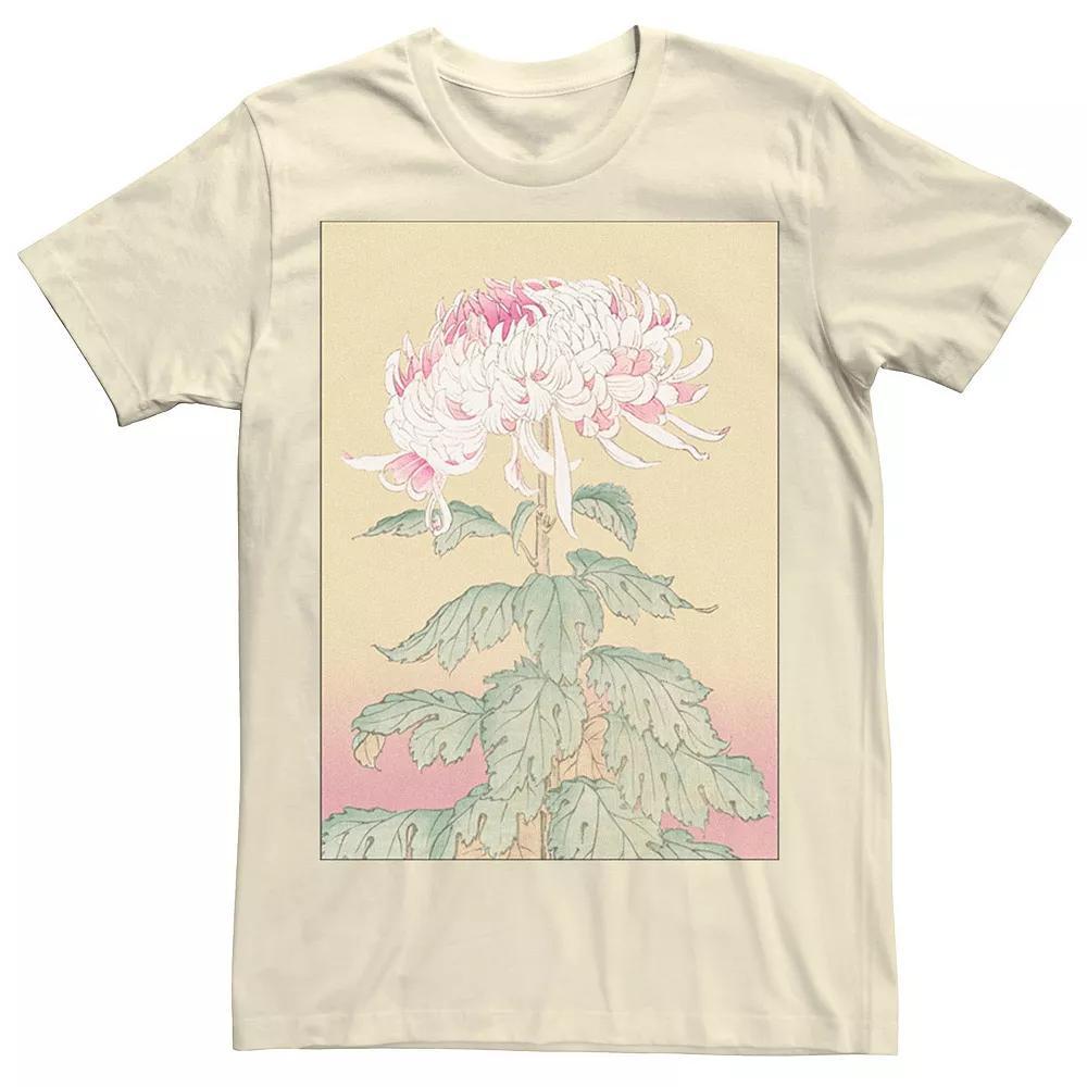 Men's Fifth Sun Asain Blossom Floral Tee, Size: Medium, Natural Product Image