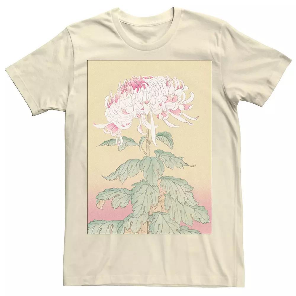 Men's Fifth Sun Asain Blossom Floral Tee, Size: Medium, Natural Product Image