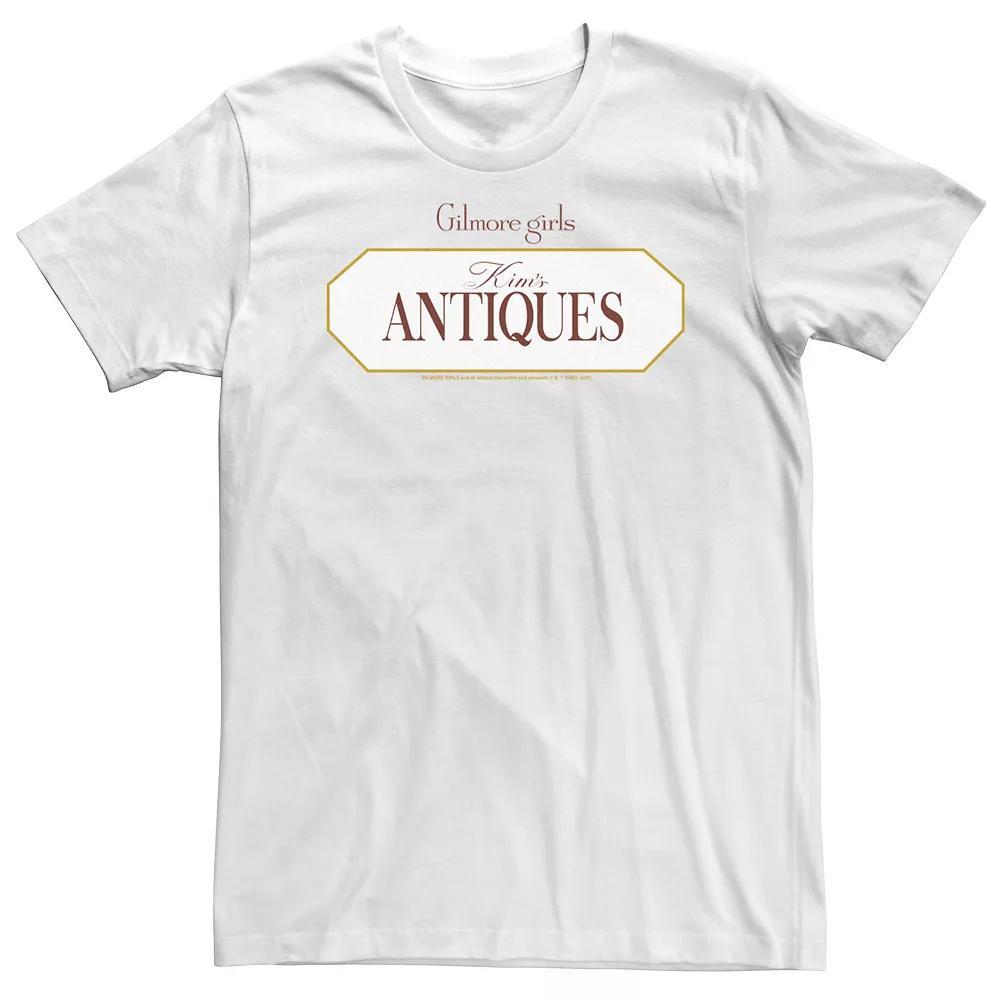 Big & Tall Gilmore Girls Kim's Antiques Logo Tee, Men's, Size: XLT, White Product Image