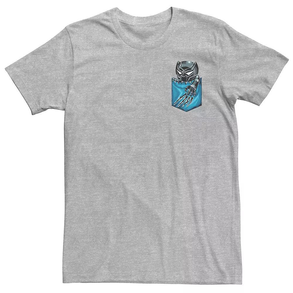 Men's Jurassic World Pocket Raptors Paint Splatter Graphic Tee, Size: 3XL, Silver Product Image