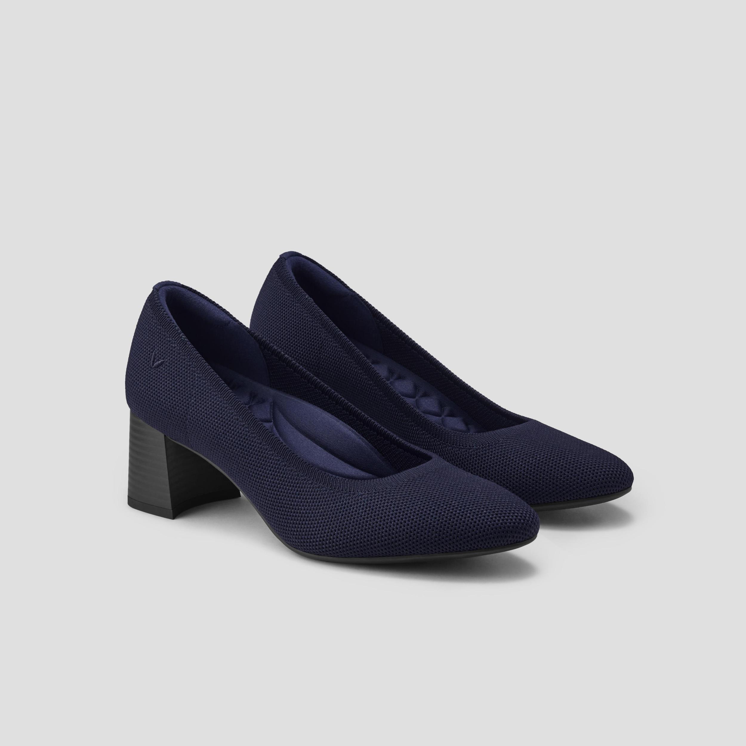 Almond Toe Block Heel (Tamia Block Heel) Product Image