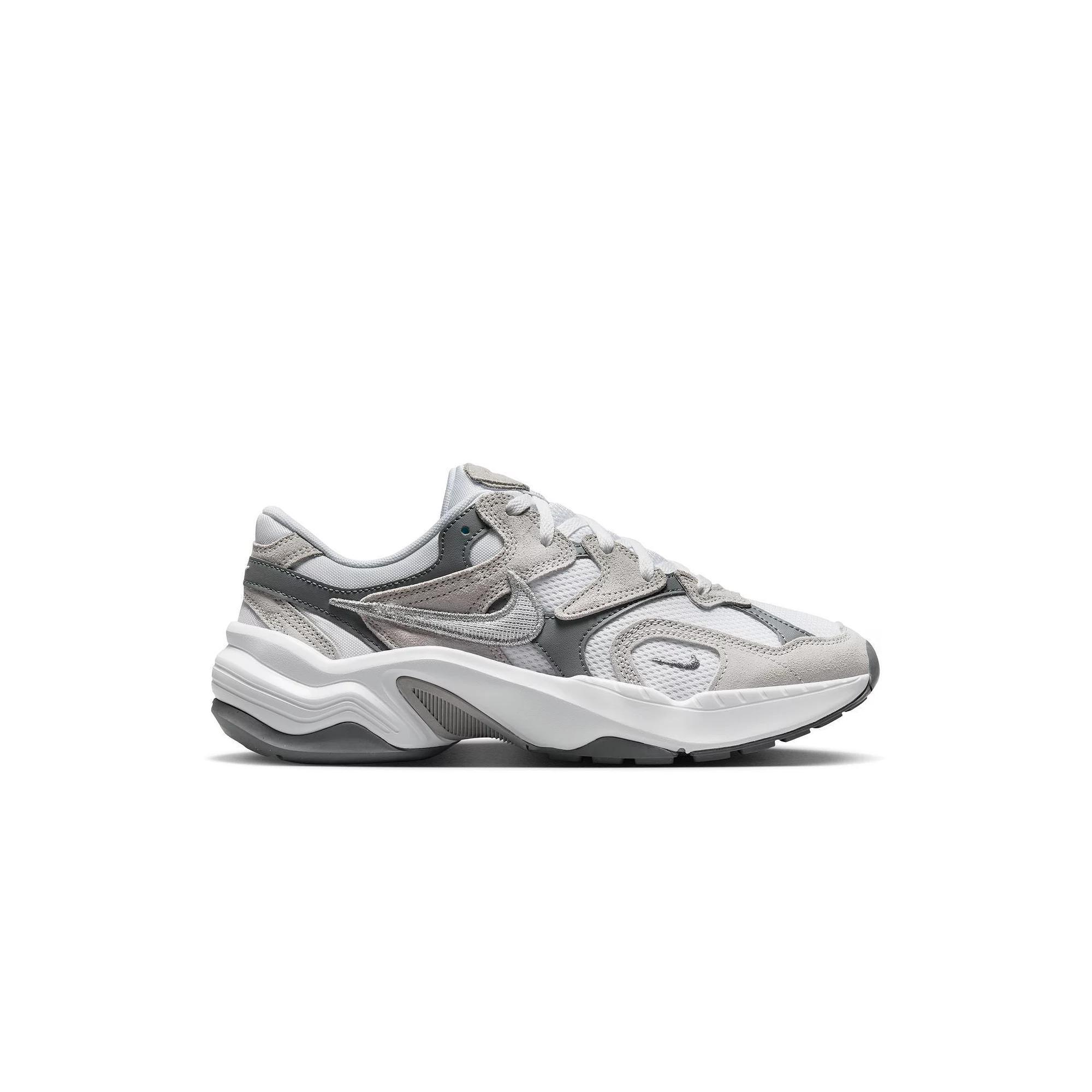 Nike AL8 Womens Shoes White Grey Silver Product Image