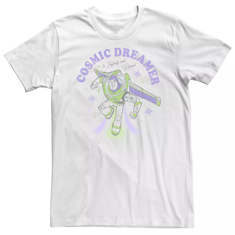Big & Tall Trendy "It's Only Up From Here" Text Tee, Men's, Size: 4XLT, White Product Image