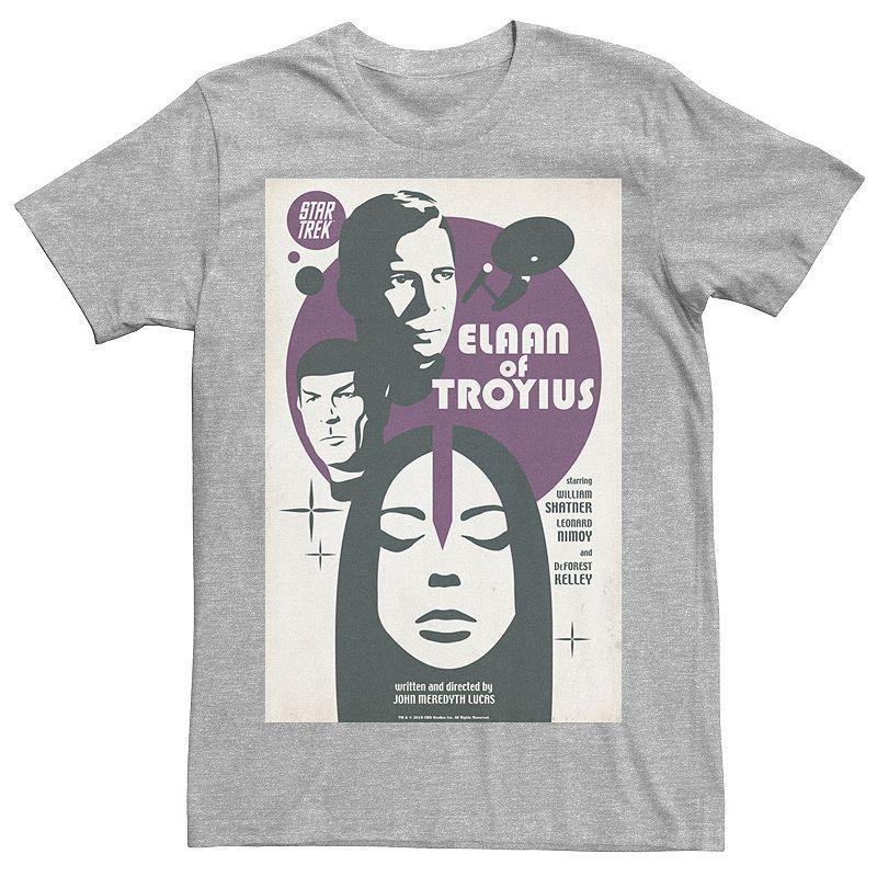 Men's Star Trek Original Series Elaan of Troyius Tee, Size: Small, Athletic Grey Product Image