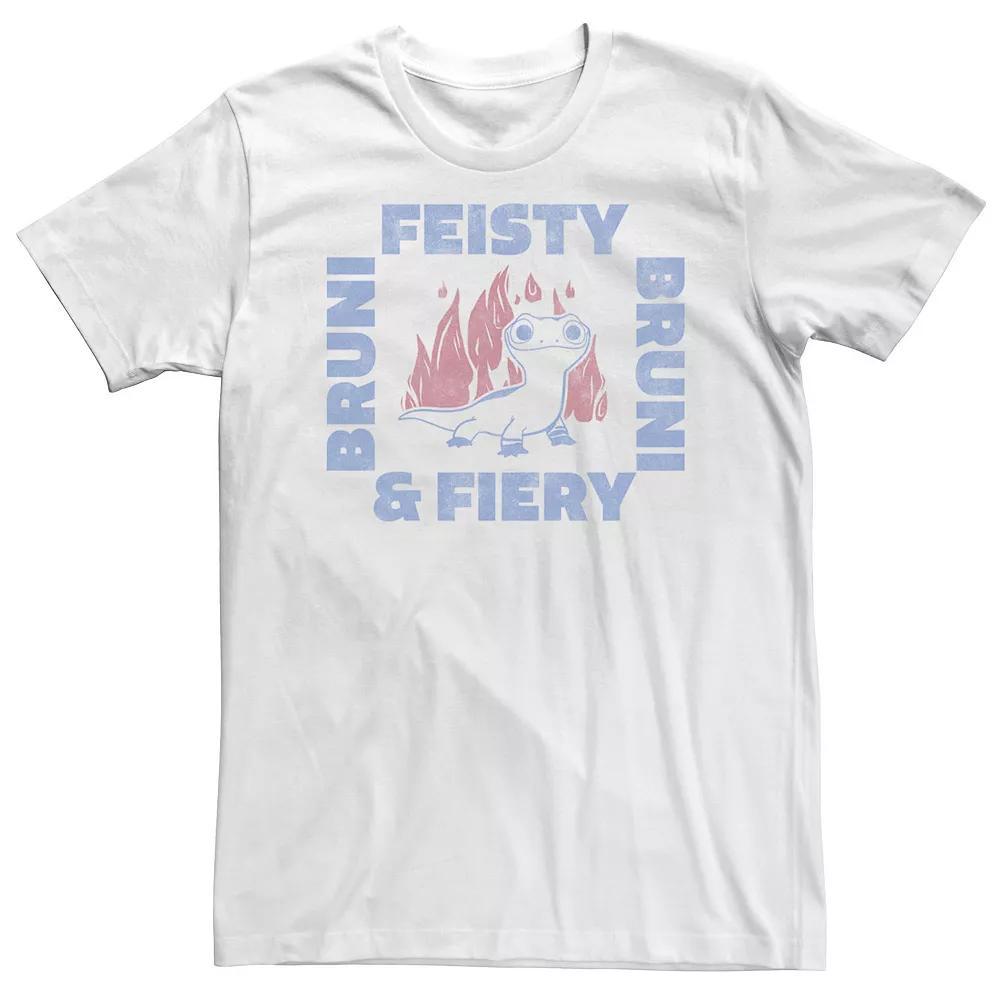 Big & Tall Disney Frozen 2 Feisty Bruni Tee, Men's, Size: 4XL Tall, White Product Image