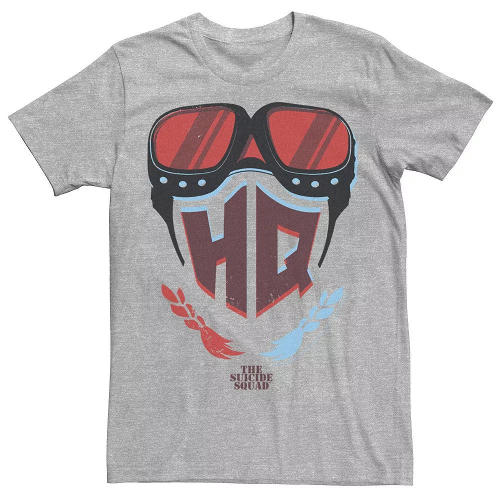 Men's The Suicide Squad HQ Goggles Tee, Size: Large, Athletic Grey Product Image