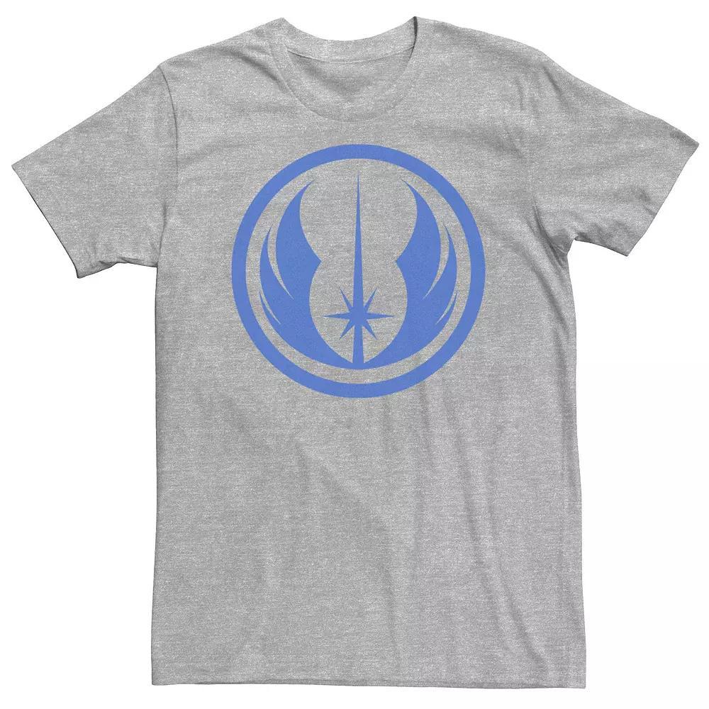 Big & Tall Star Wars Jedi Order Left Chest Tee, Men's, Size: 3XL, Athletic Grey Product Image